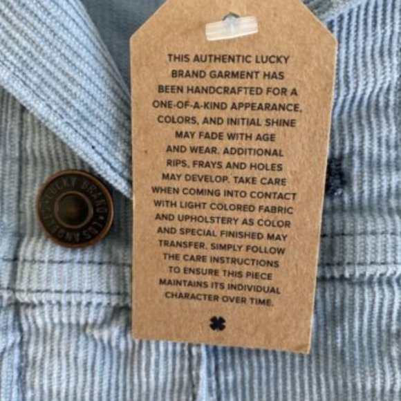 LUCKY BRAND Trucker Jacket New with Tags - Men's S - Picture 4 of 4